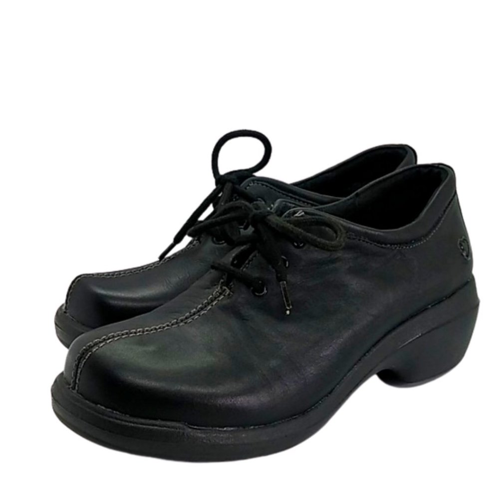 Nurse Mates Black Nadia Oxford Shoes